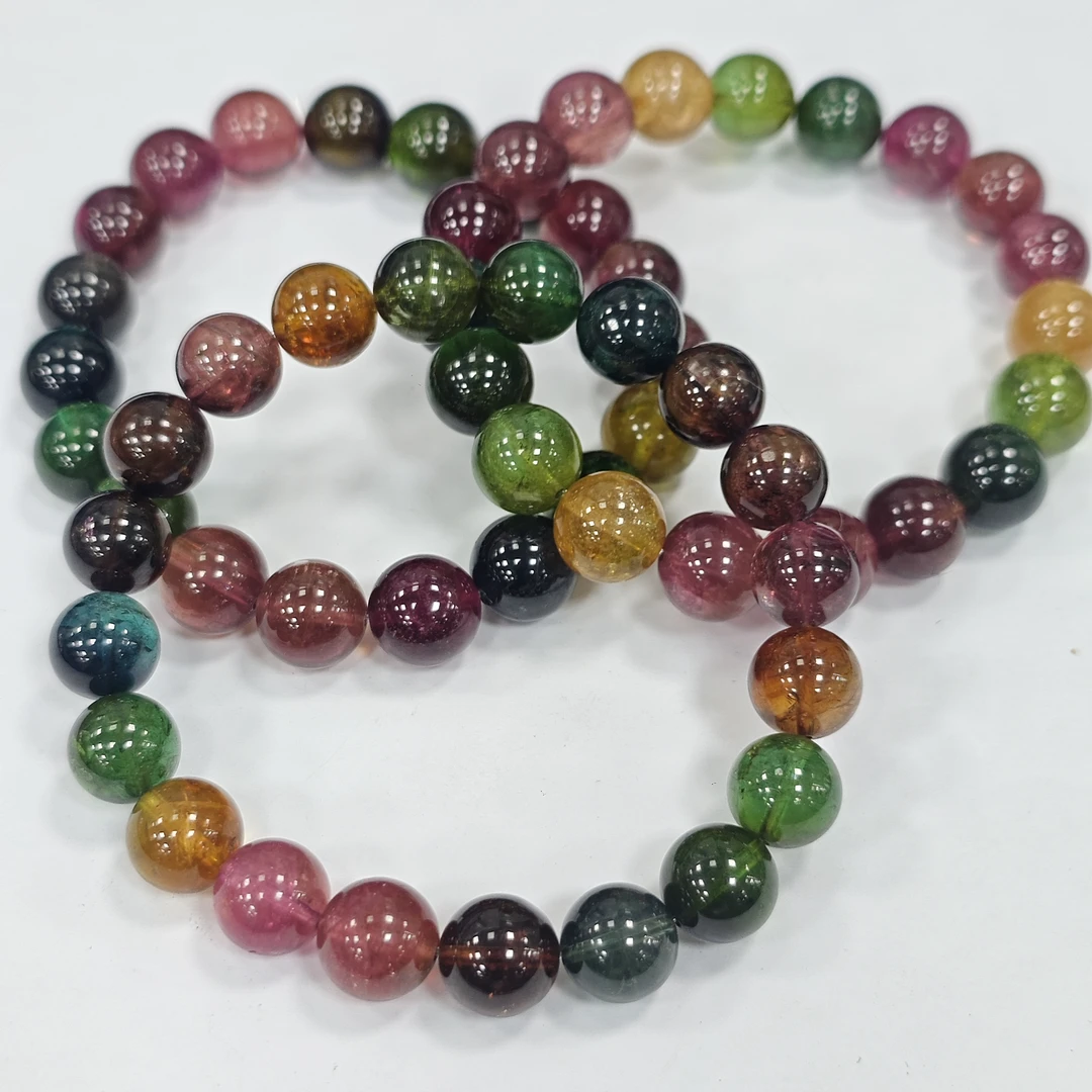 【书记甄选】天然碧玺单圈手链 多样性发一件 约10mm GXC820