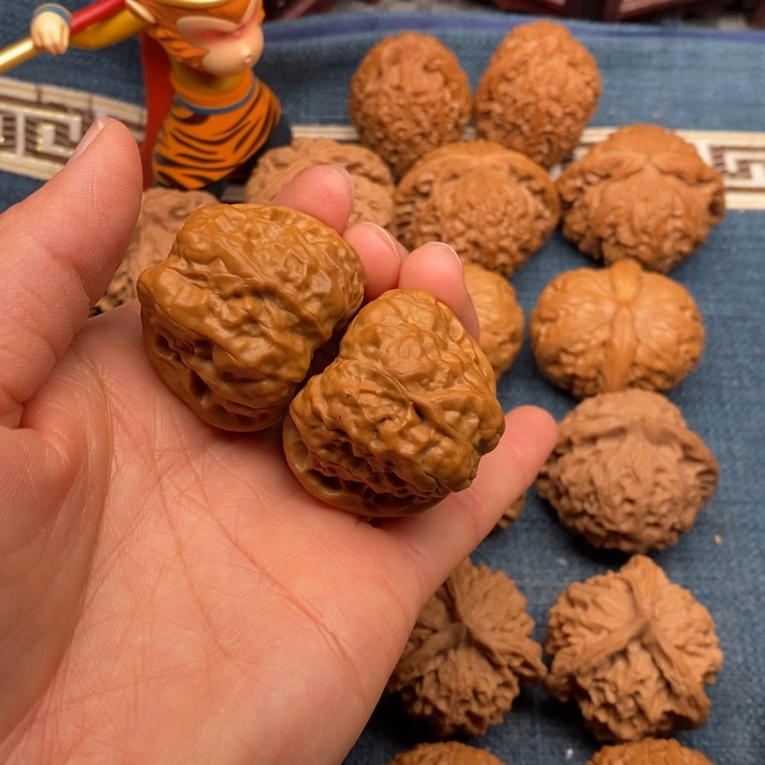 文玩核桃把件A****】38肌肉蛙