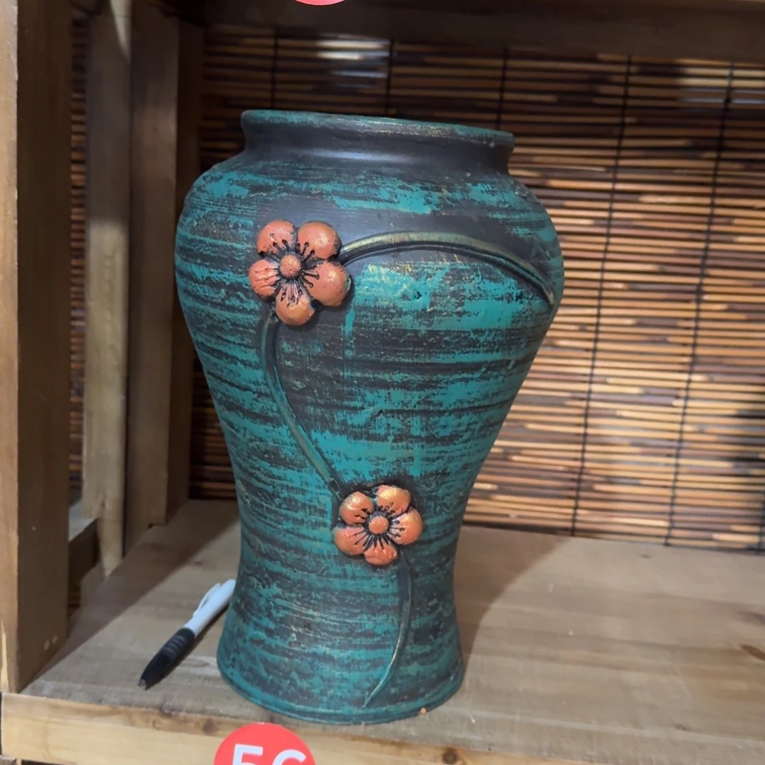 带孔高端浮雕花盆炸炸炸