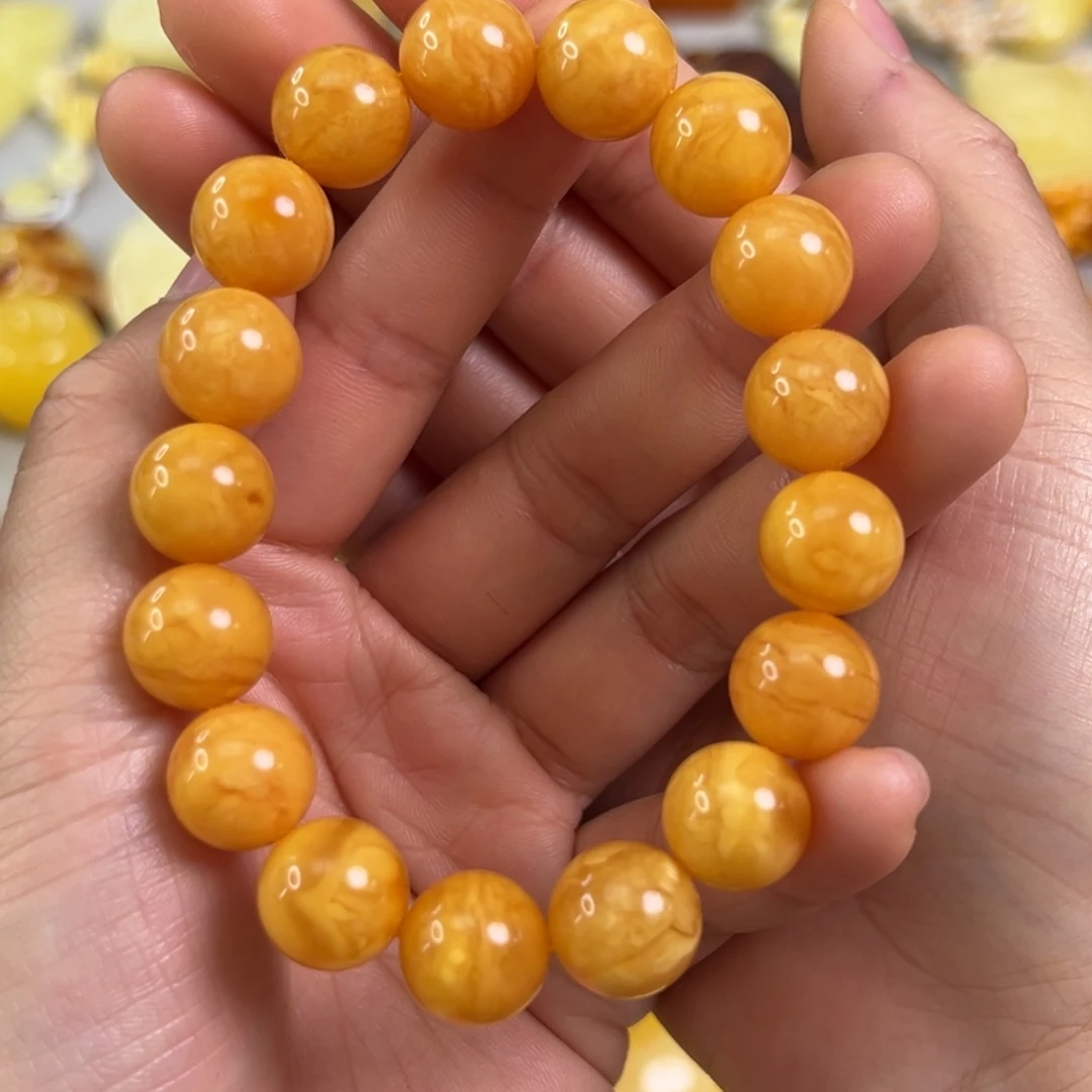 蜜蜡裸石未镶嵌蜜蜡