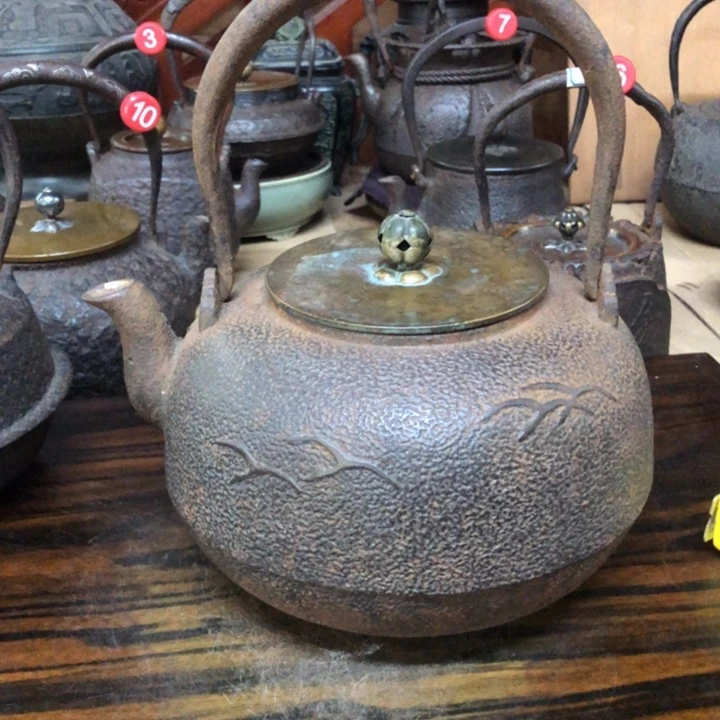 龙文堂群雁南归壶