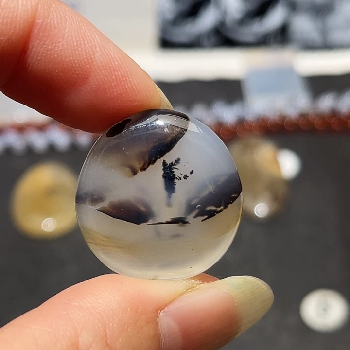 玛瑙/玉髓未镶嵌吊坠(不含链)