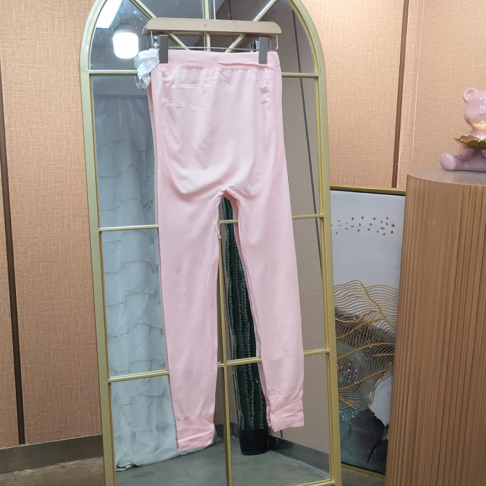 EK145孕妇粉色秋裤90-150两条装