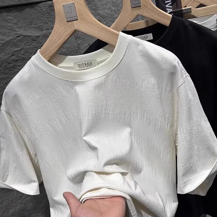 逼格轰轰!意大利定制【IN】质感超强!速风调性 男士短袖T恤3036