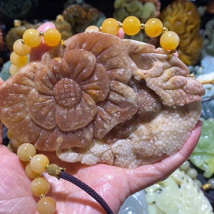 岫玉岫玉吊坠未镶嵌