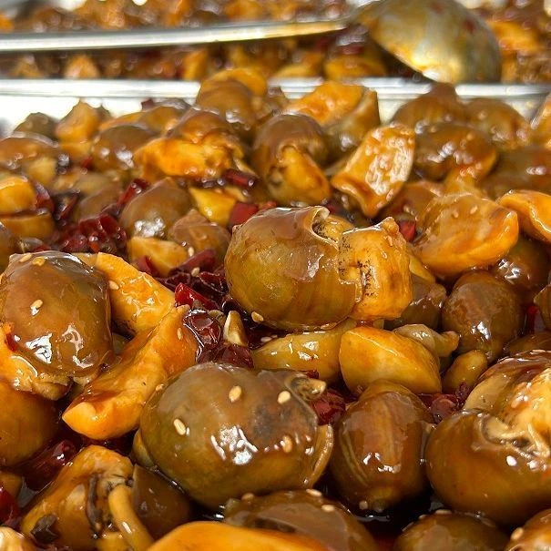 辣炒鲍螺500g 老婆脚 捞汁海鲜 海产品 下酒菜顺丰包邮