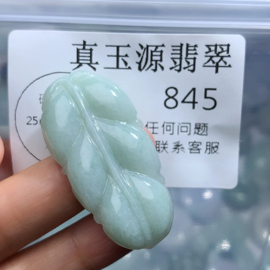 翡翠未镶嵌颈饰845