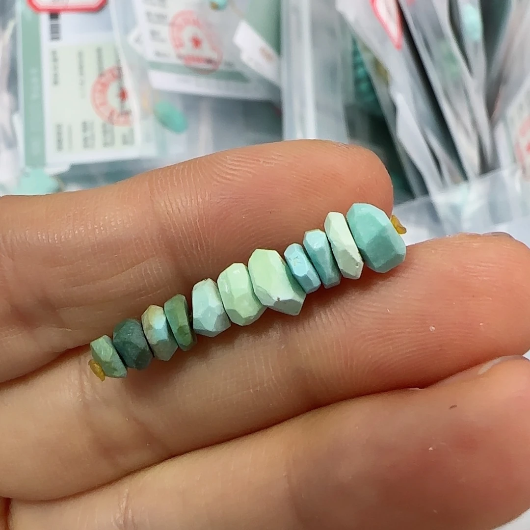 绿松石珠宝半成品未镶嵌