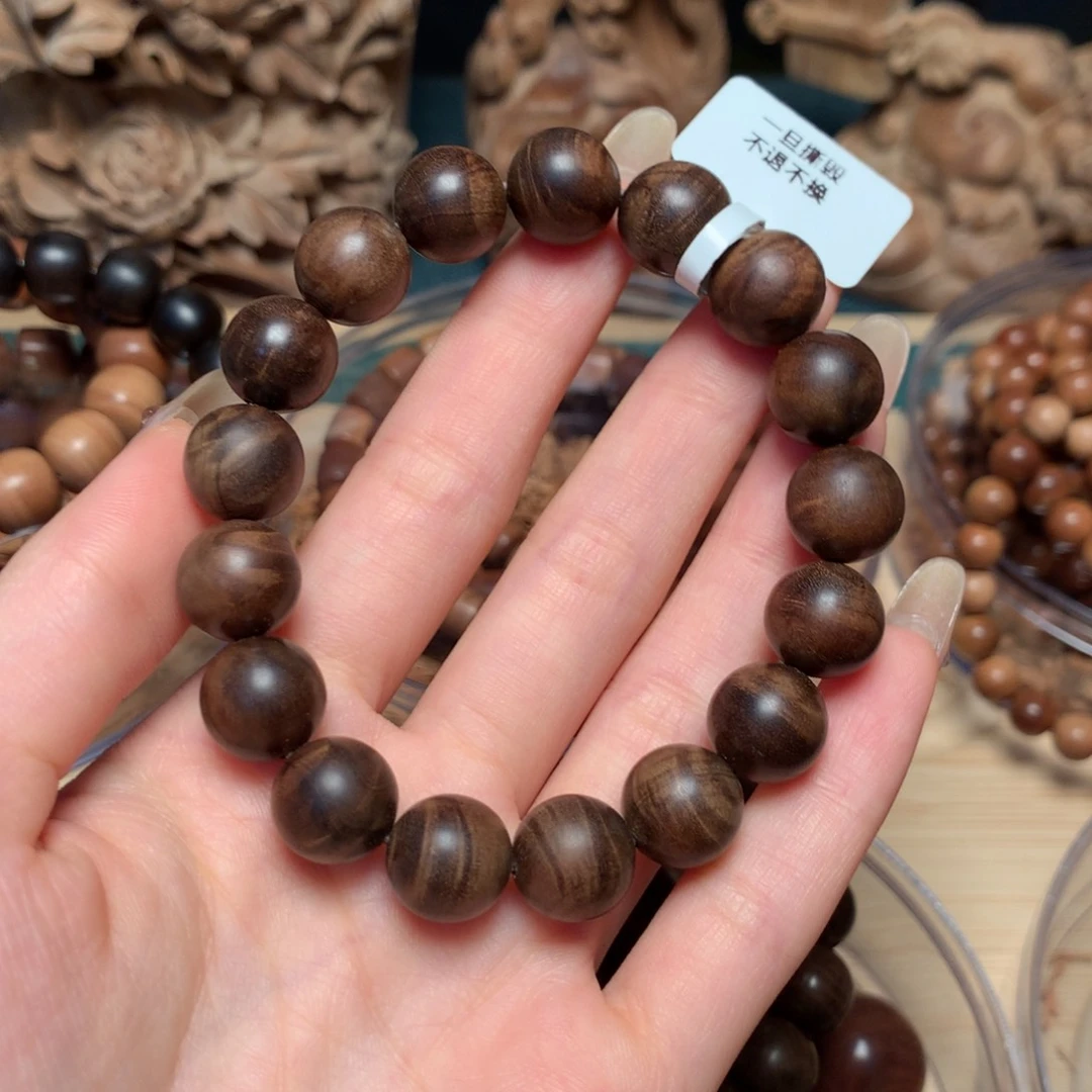 檀香木手串/手链塞****东加檀香12清货