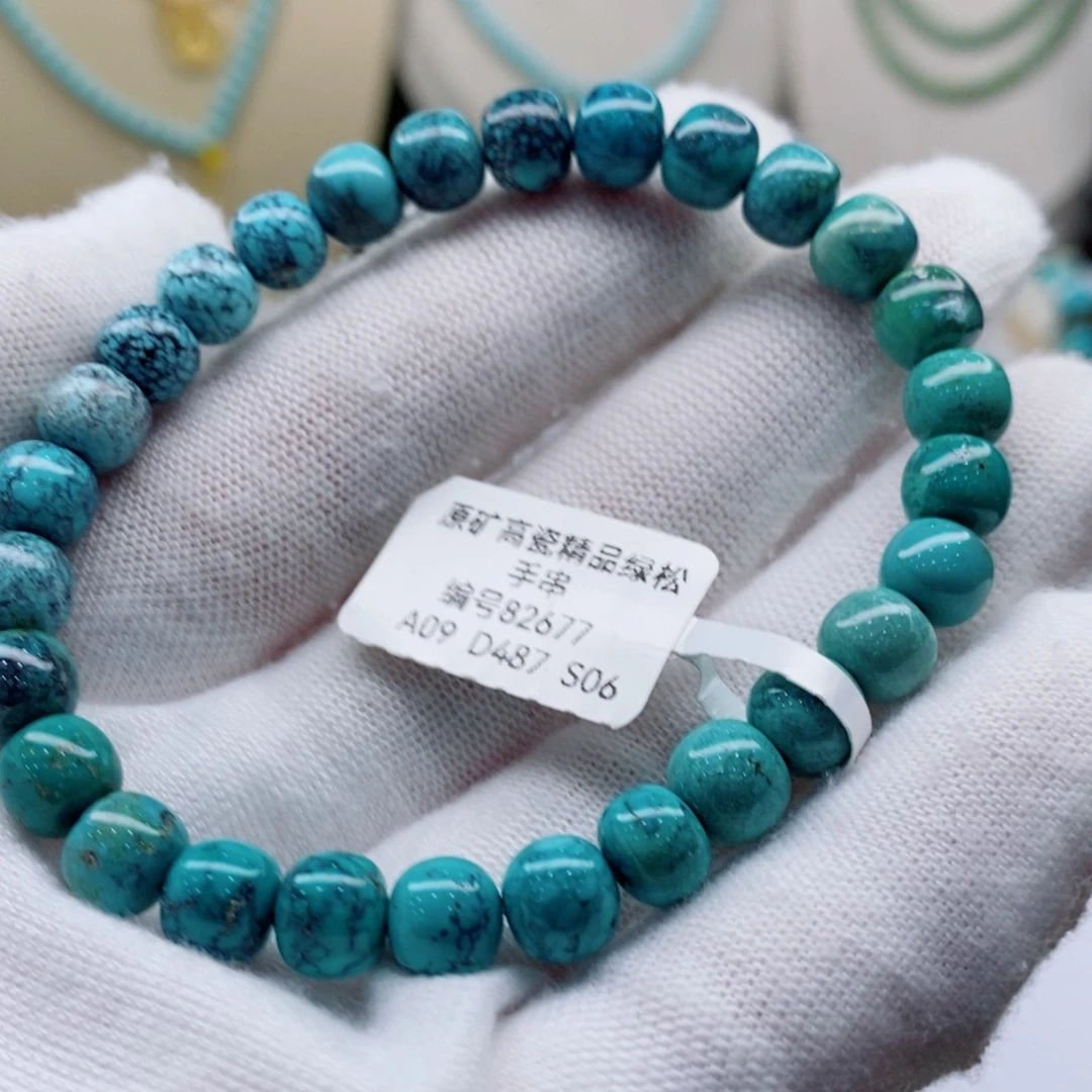 未镶嵌绿松石珠宝奇石