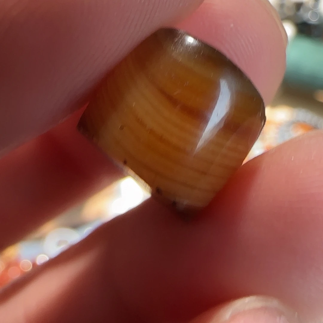 玛瑙/玉髓合金颈饰熔岩剁珠12尺寸