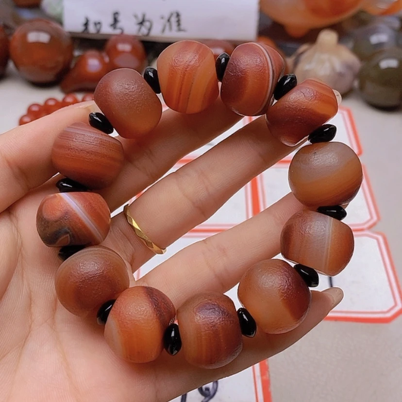 【闪购商品】未镶嵌玛瑙/玉髓珠宝半成品君*