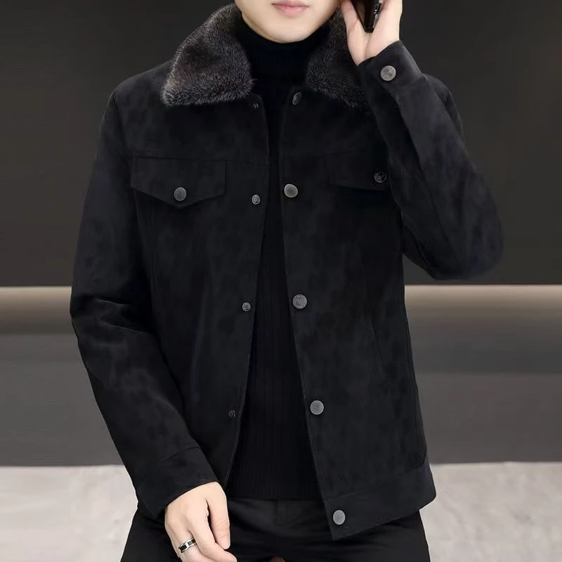 【候总福利】秋冬加绒加厚男士高端外套-332
