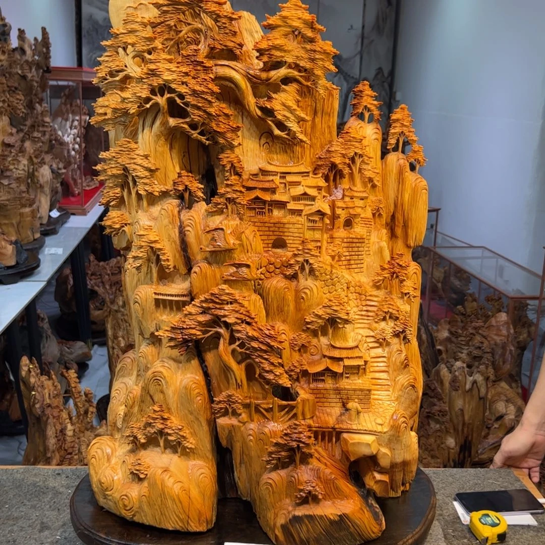 罗***工柏木（崖柏）崖柏根雕8888