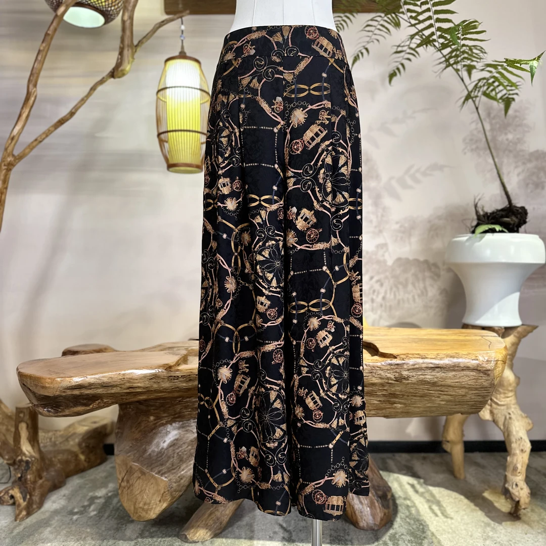 XuanGeMoXiang/轩阁墨香 裤子 MX661257百搭显瘦春夏时尚香云纱