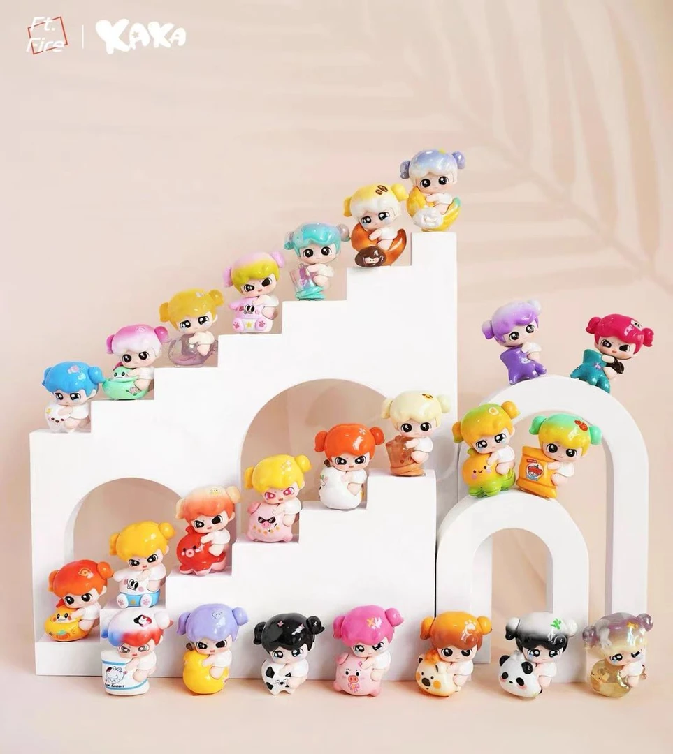 【拆盒】XAXA抱一吓吓系列mini萌粒盲盒