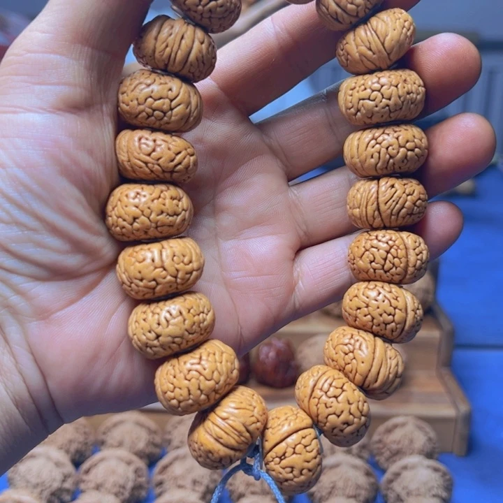 把件文玩核桃悦**悦桃核串