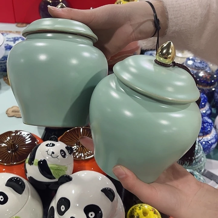 陶瓷储物罐密封罐