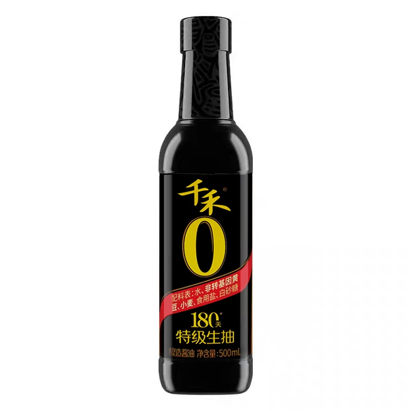千禾180天特级生抽500ml/瓶