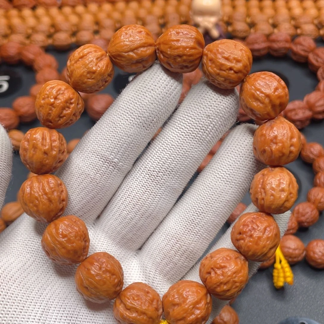 文玩核桃吊坠野生核桃小龙脊秋子手持