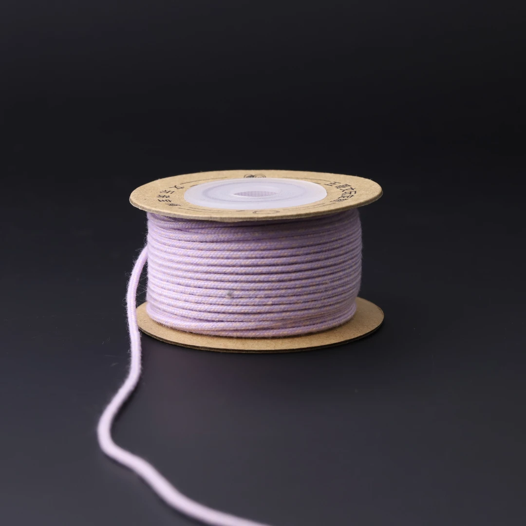 S7763 定制款文玩棉线（定制）DIY配件编绳线棉绳子穿珠绳耐磨