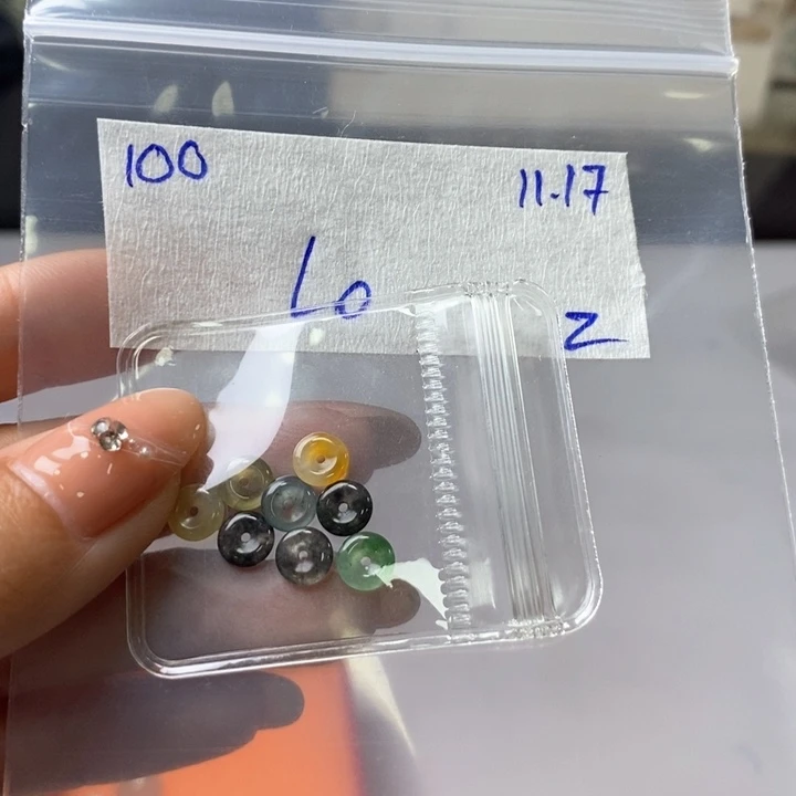 编***玖定制翡翠未镶嵌不退
