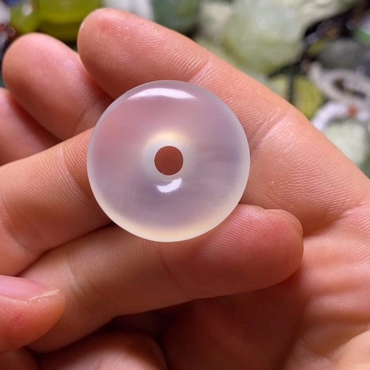 岫玉未镶嵌岫玉颈饰