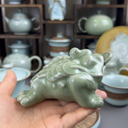 金蟾茶宠不带礼盒