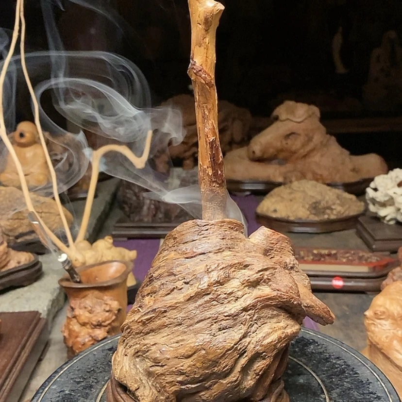 【闪购商品】156号北沉香琥珀木香炉