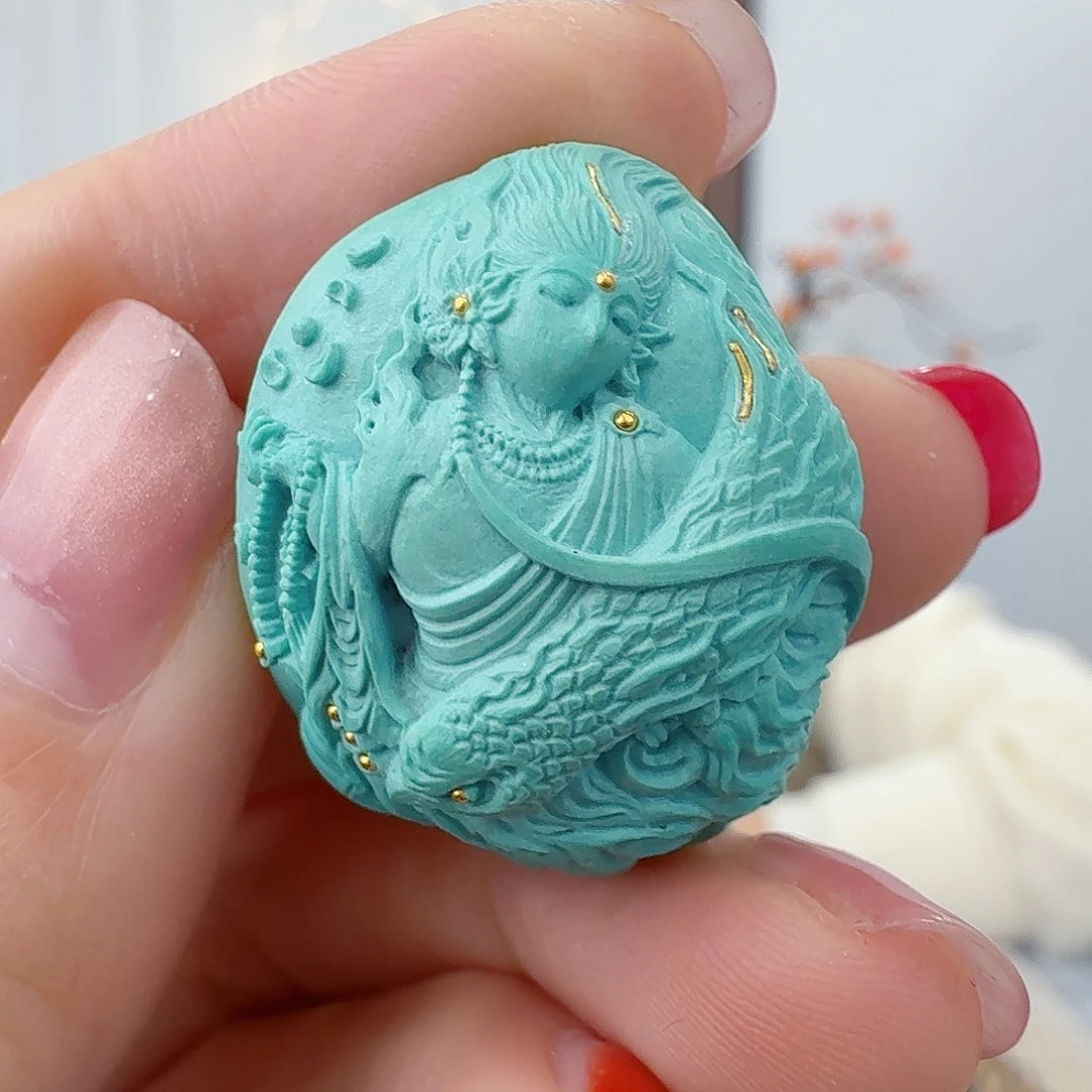 绿松石未镶嵌珠宝奇石