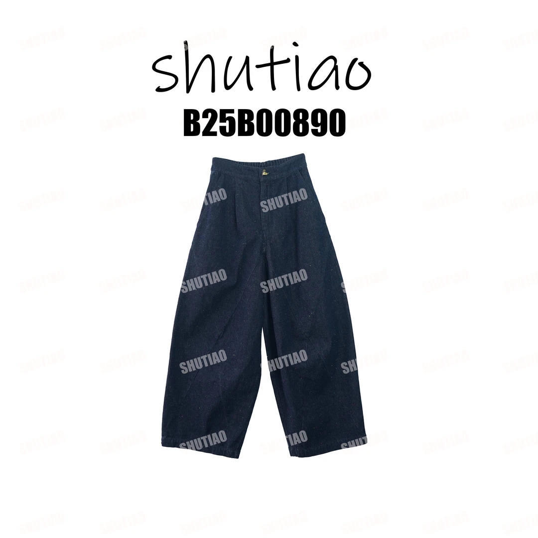 【SHUTIAO】2025秋冬：新款小众设计款裤子B25B00890