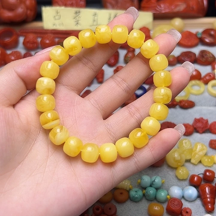 蜜蜡未镶嵌裸石卡10.2