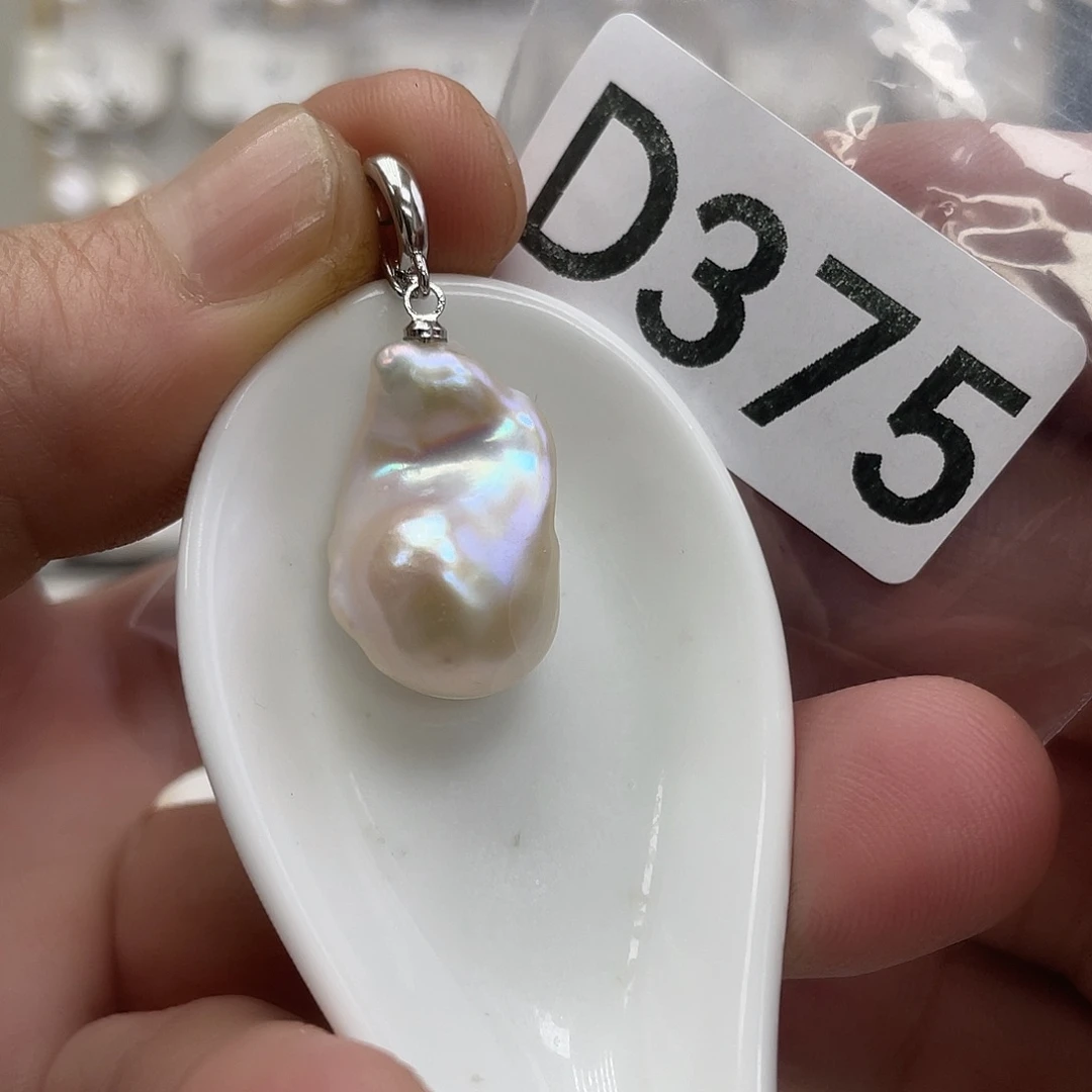 淡水珍珠颈饰银S925镶嵌