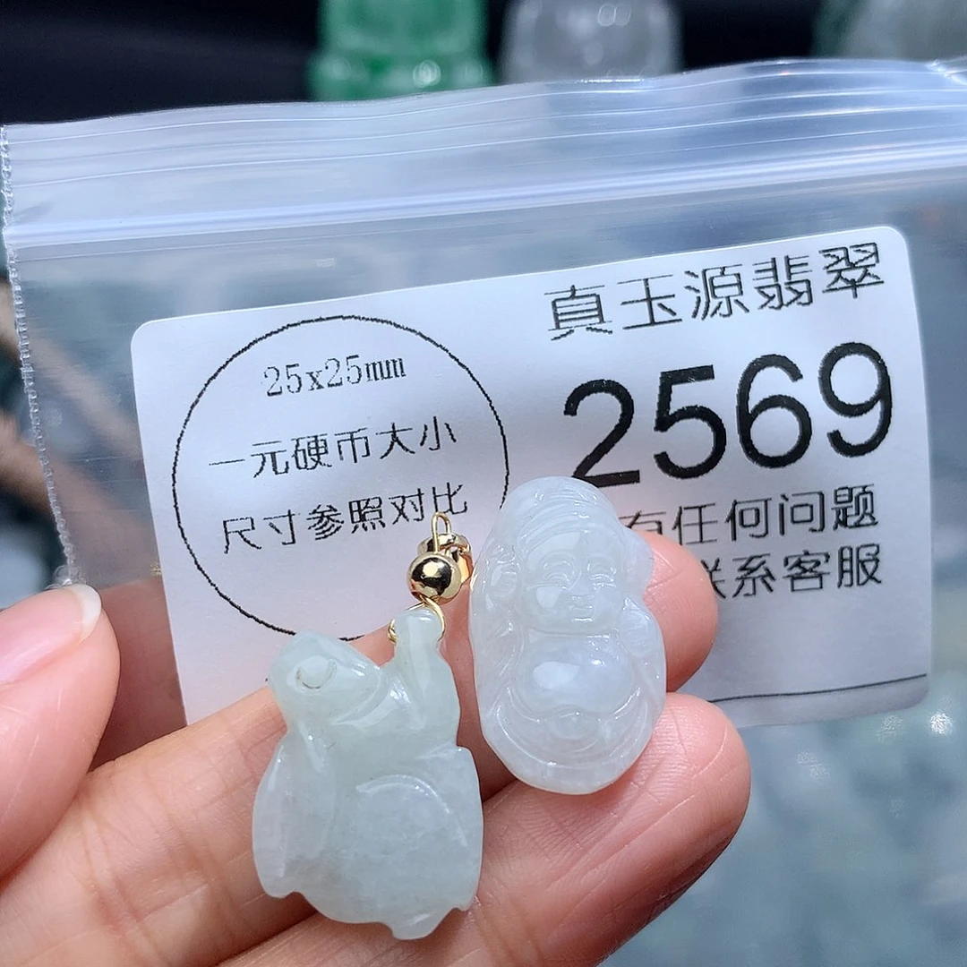 翡翠颈饰未镶嵌2569。