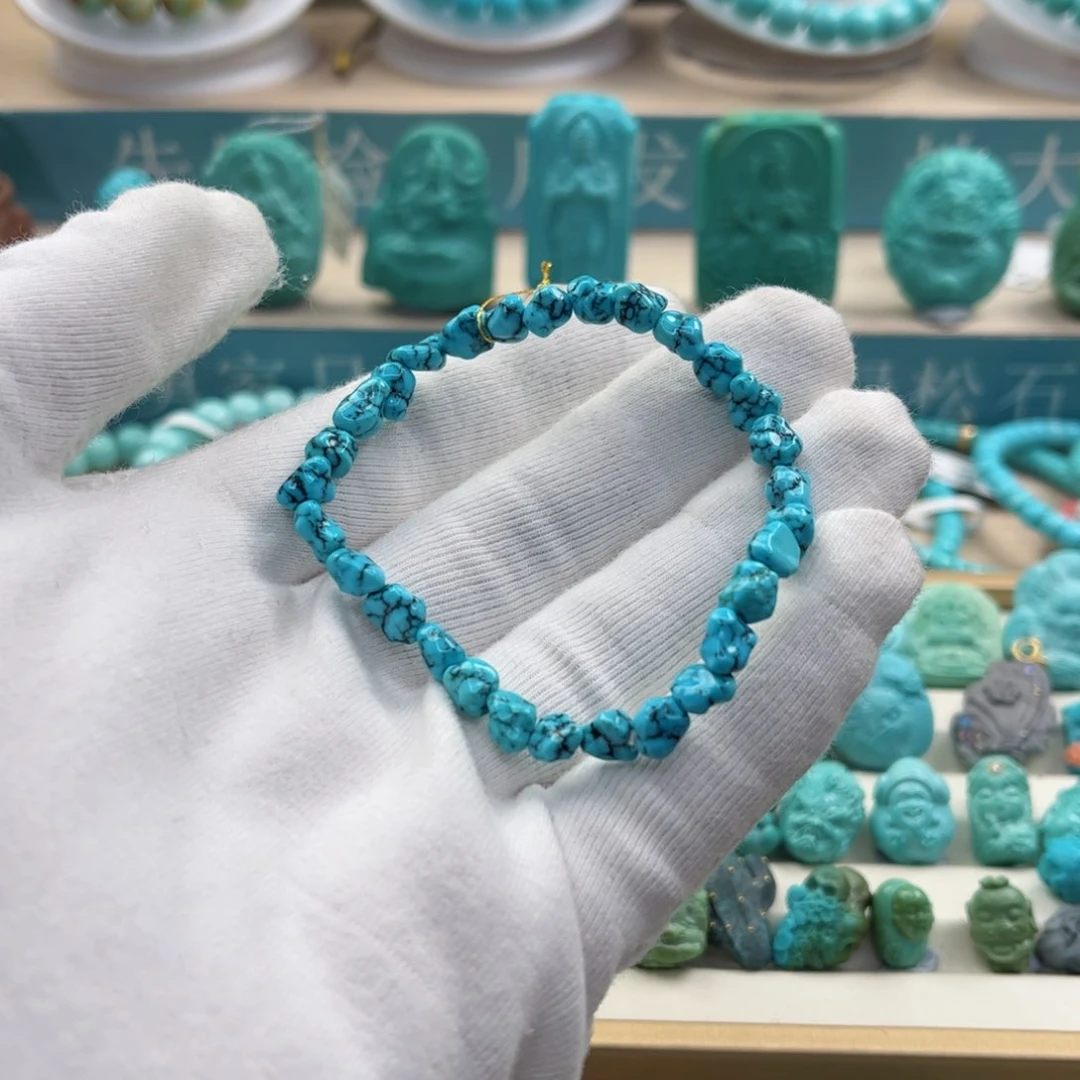 绿松石珠宝奇石未镶嵌