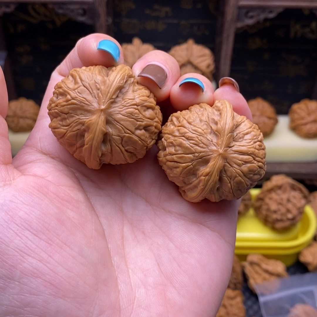 文玩核桃把件38乾隆磨