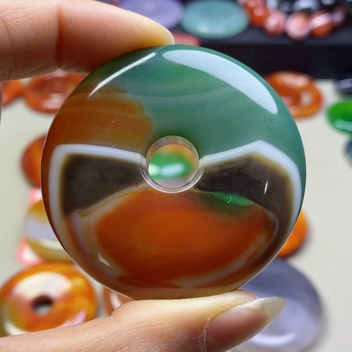 玛瑙/玉髓吊坠(不含链)未镶嵌用****4