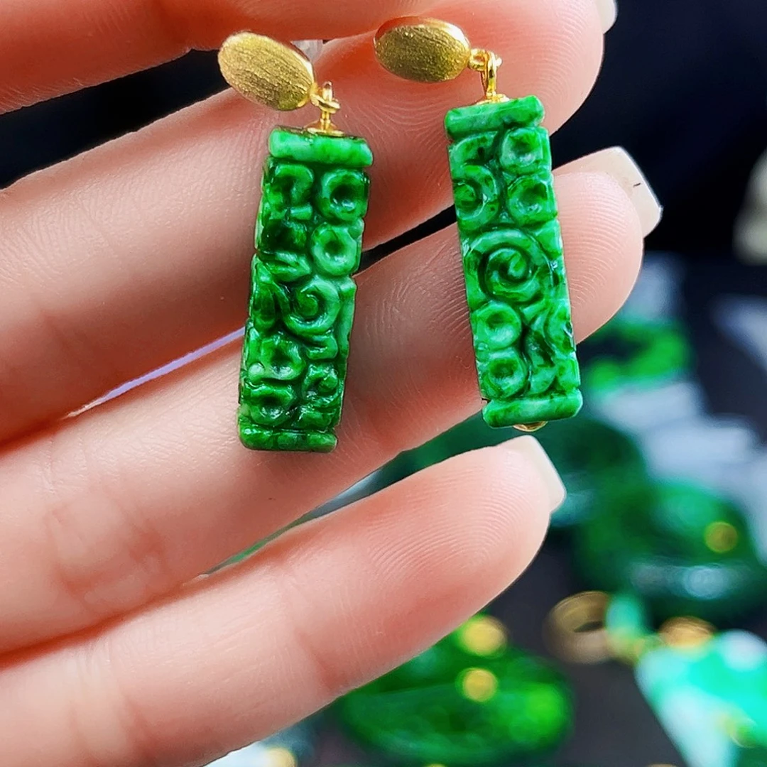 颈饰银S925镶嵌翡翠多样性