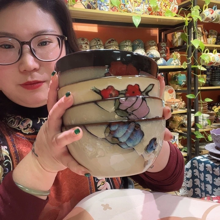 瓷片4个面碗福利价格