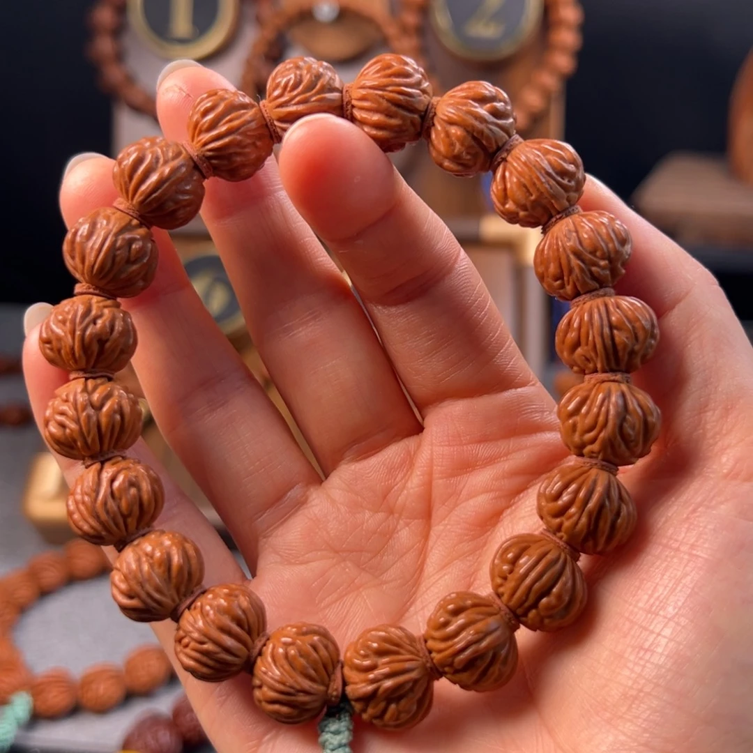 吊坠桃核14野生金蟾