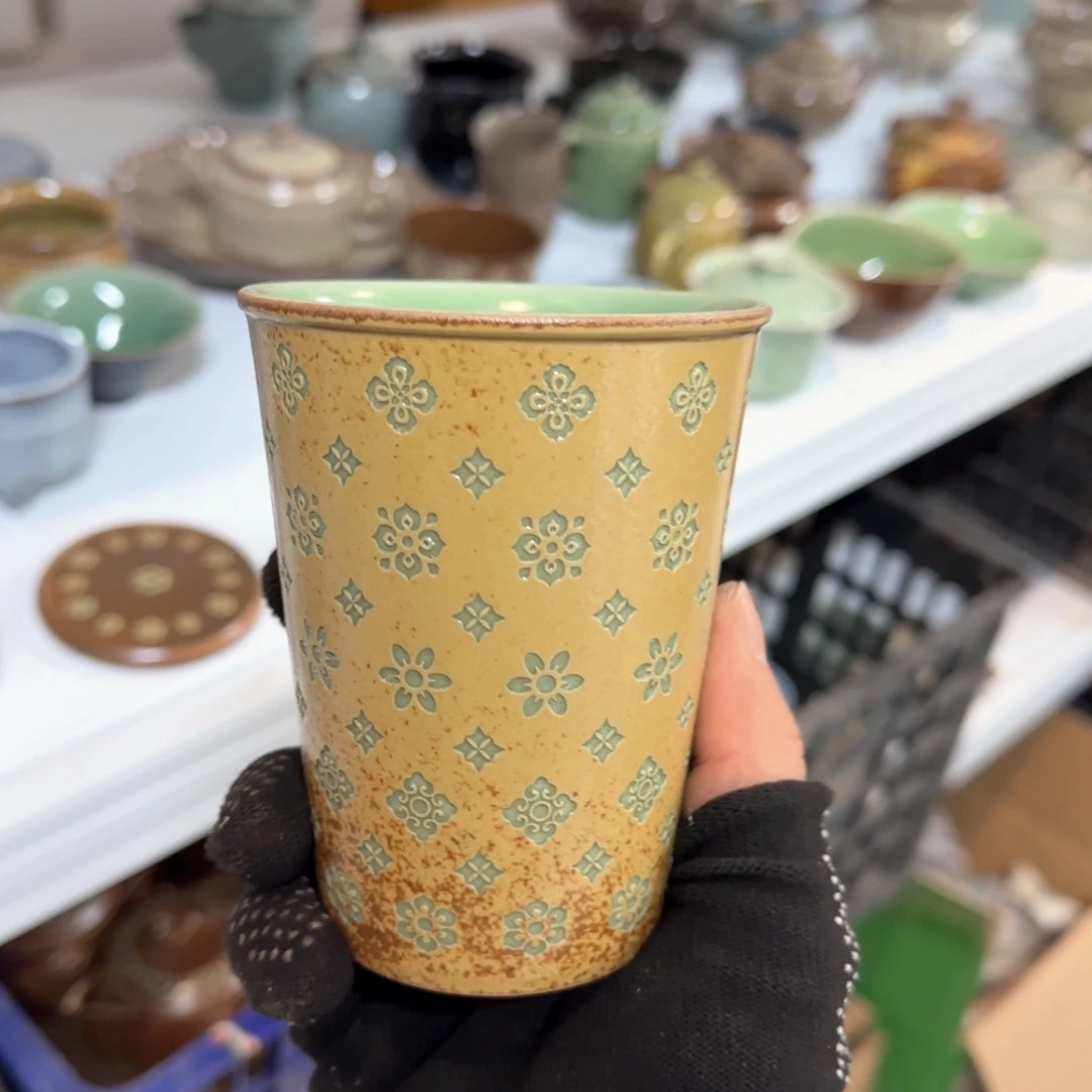 小金茶器青瓷茶具