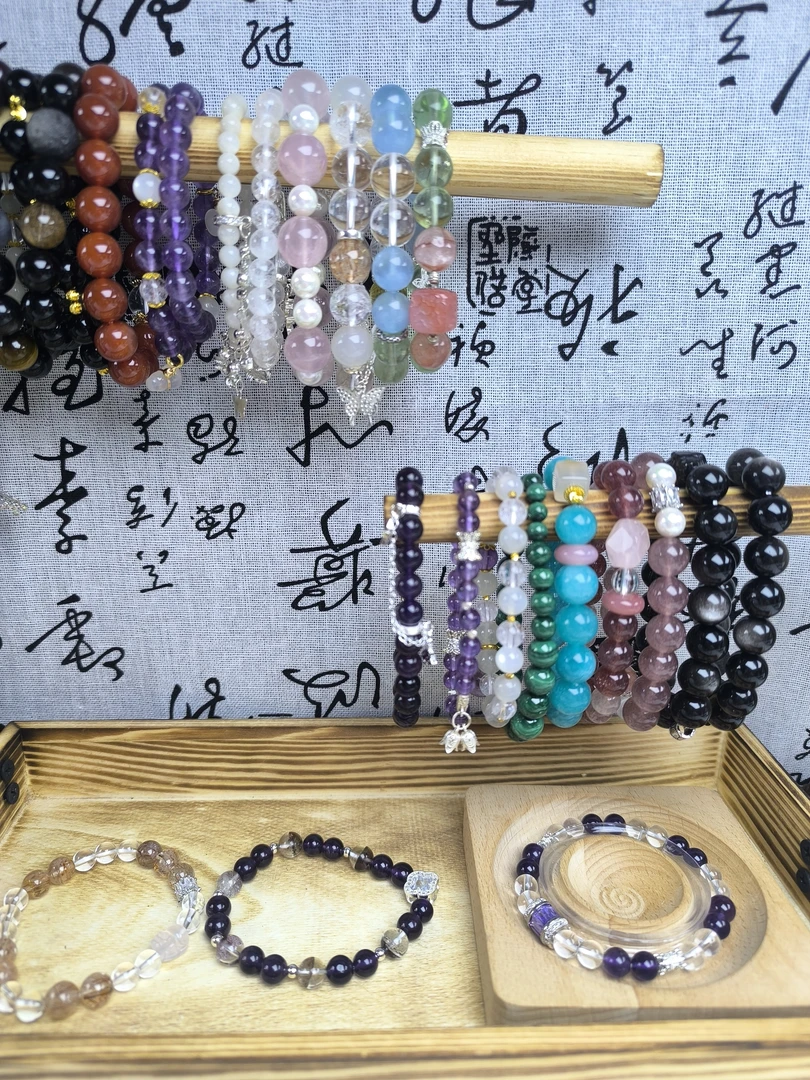 天然水晶原创手串多样性发一