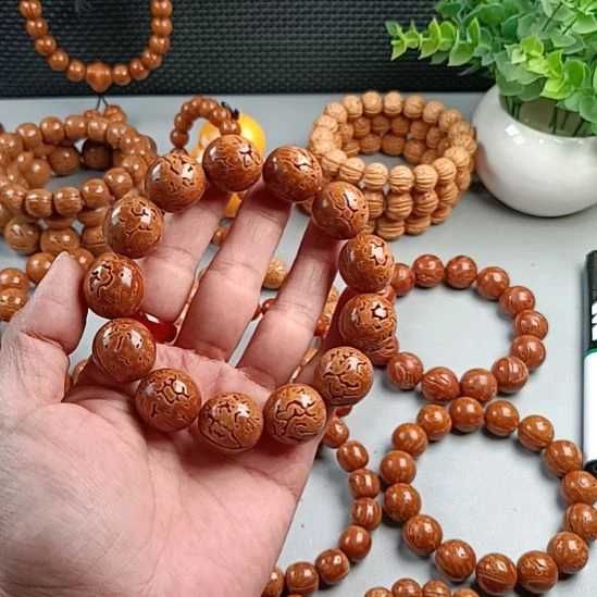 桃核手串铁籽鸽子蛋18