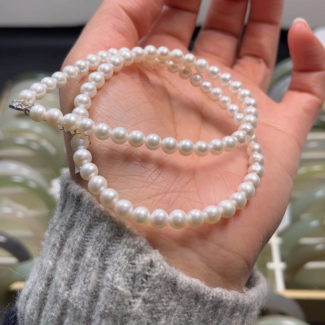 项链未镶嵌淡水珍珠