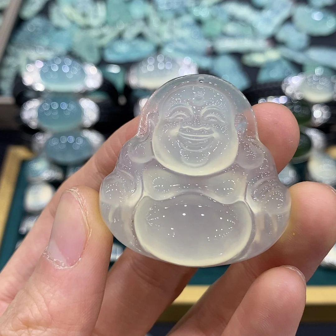 【闪购商品】蛇纹石玉吊坠未镶嵌