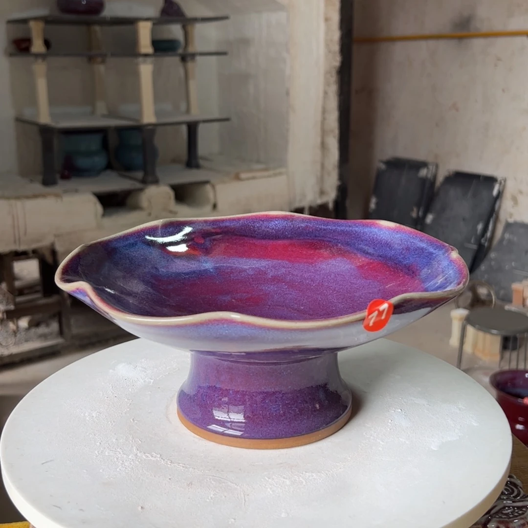 摆件郑家钧窑摆件微