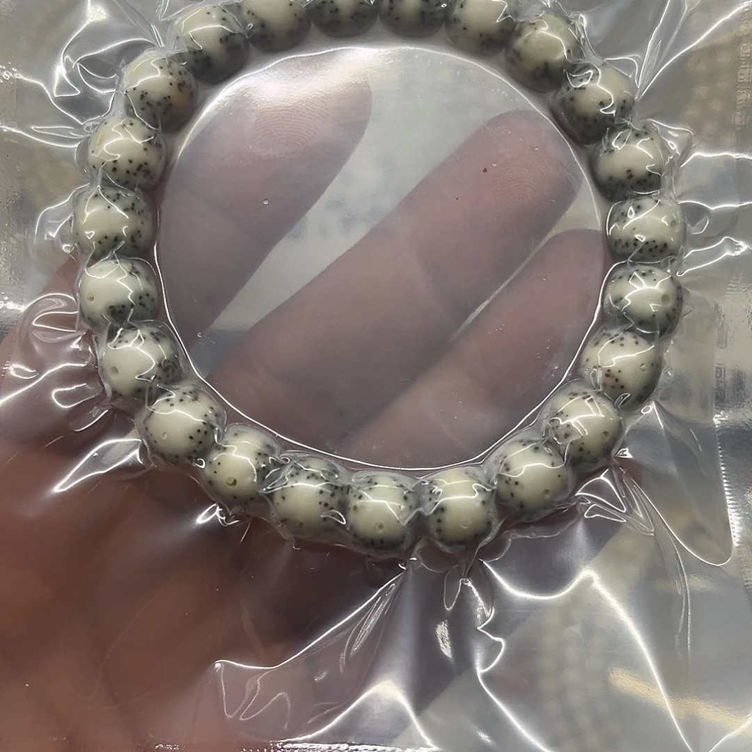 丶****手串星月菩提卡10绿包白