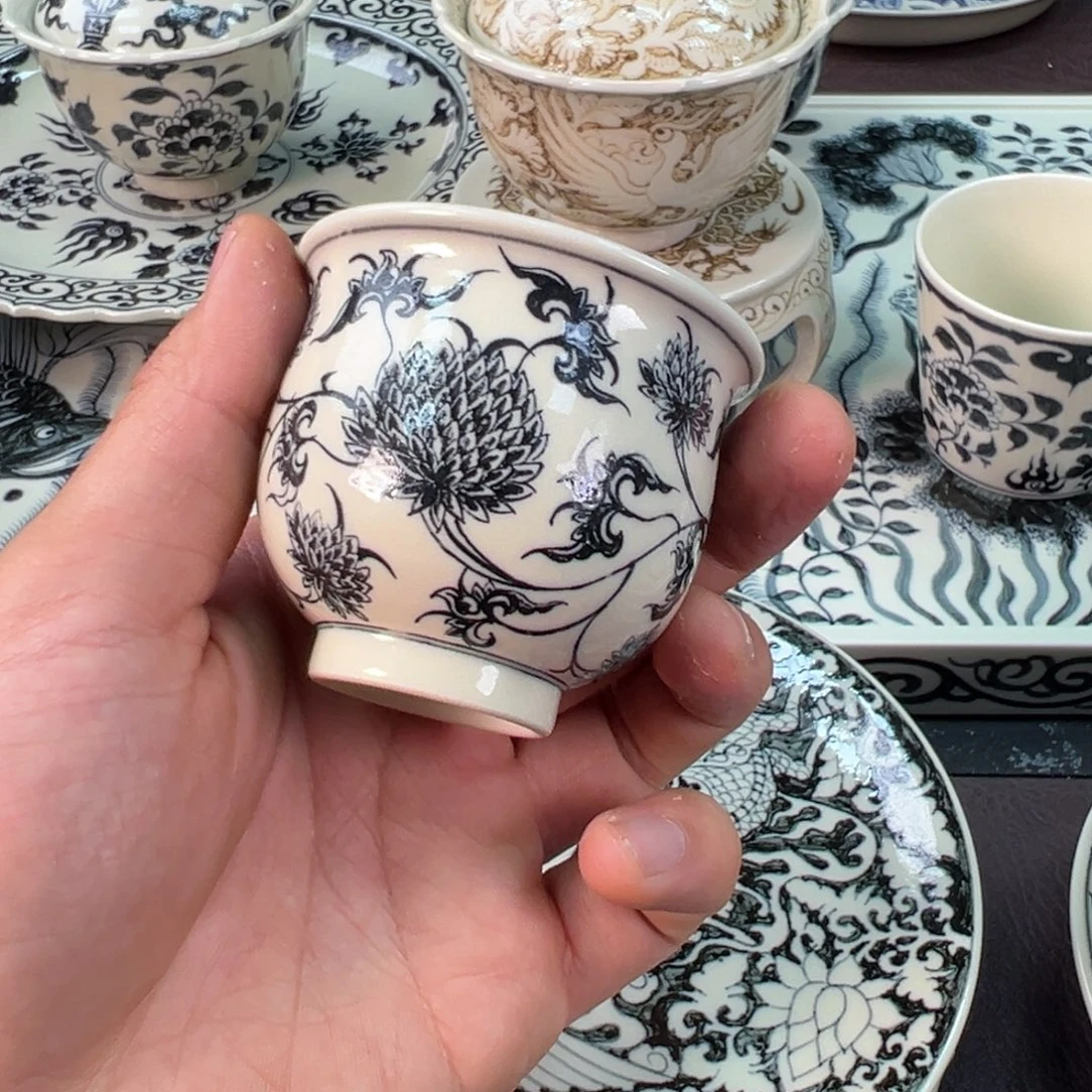陶景德镇手工手绘陶瓷