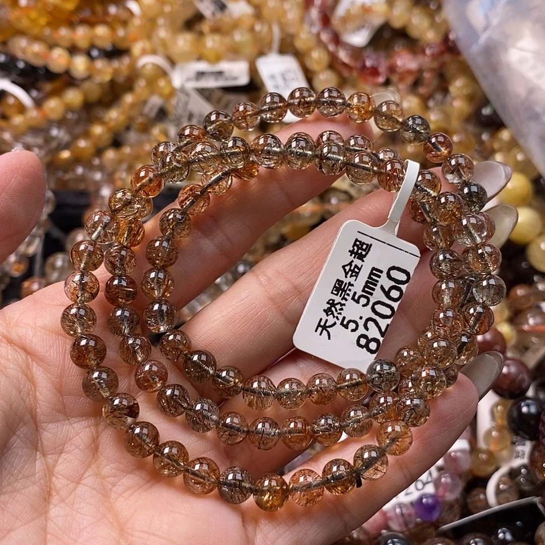 水晶未镶嵌手链水