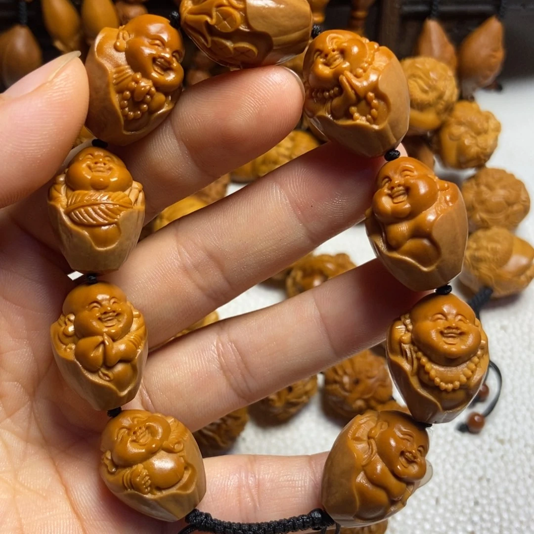 【闪购商品】手串/手链橄榄核包衣弥勒